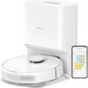DREAME D10 Plus Gen 2 Robot Vacuum and Mop with Self Emptying Base for 90 Days of Cleaning, 6000 Pa Suction and LiDAR Navigation, Obstacle Avoidance, Wi-Fi Connected
