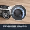 Eureka Bagless Canister Vacuum Cleaner, Lightweight Vac for Carpets and Hard Floors, Silver with Black, NEN180