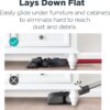 Eureka Lightweight Cordless Stick Vacuum Cleaner Convenient for Hard Floors, Rechargeable Handheld Vacuum Cleaner Portable with Powerful Motor Efficient Suction, RapidClean Pro NEC186, Rose Red