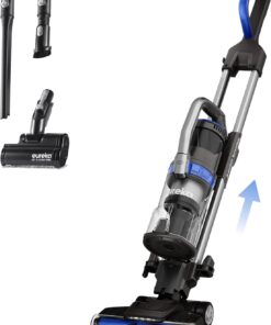 Eureka Pet Upright Vacuum Cleaner for Carpet and Hard Floor, Powerful Bagless Vacuum Cleaner for Home with HEPA Filter and Pet Tool, OmniVerse NEU801BL with QuickShift Technology, Blue