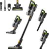 Eureka RapidClean Pro Cordless Vacuum Cleaner for Hard Floors, Lightweight Stick Vacuum LED Headlights, Convenient Stick and Handheld Vac, Green, NEC285GR