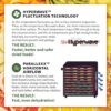 Excalibur Food Dehydrator 10-Tray Select Series for Jerky, Fruit, Vegetables, Herbs, Pet Treats, Stainless Steel with Glass Doors and 60 hour digital timer, 10-Tray, Black