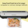 FoodSaver Space-Saving Vacuum Sealer with Bags and Roll