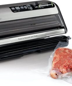 FoodSaver Vacuum Sealer Machine and Express Vacuum Seal Bag Maker with Sealer Bags and Roll and Hendheld Vacuum Sealer for Airtight Food Storage and Sous Vide, Black