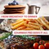 Foodgenie Gourmax Pro One Cooking Device - All-in-One Oven, Smokeless Grill, Air Fryer, Griddle, Cooker & More – 16 Preset Functions, Smart Temperature Control, Dual Surface, Dishwasher Safe, 1500W