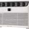 Frigidaire 6,000 BTU Window Air Conditioner and Dehumidifier, 115V, Cools up to 250 Sq. Ft. for Apartment, Dorm Room, Small/Medium Rooms, with Remote Control, White