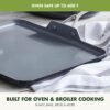 GreenPan Valencia Pro Hard Anodized Healthy Ceramic Nonstick 11" Griddle Pan, PFAS-Free, Induction, Dishwasher Safe, Oven Safe, Gray