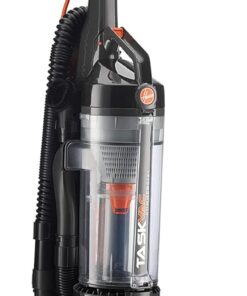 Hoover Commercial TaskVac Bagless Upright Vacuum Cleaner, Furniture Guard Lightweight HEPA Filtered Professional Grade Long-Lasting, 15 Pounds 35-Foot Long Cord, CH53010, Black