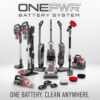 Hoover ONEPWR Evolve Pet Elite Cordless Vacuum Cleaner, Lightweight Stick Vac, Small Upright Vacuum Cleaner, Ideal for Pet Hair, XL Dirt Cup Capacity, Cordless Vacuum Cleaners for Home Use