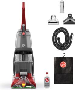 Hoover PowerScrub Deluxe Carpet Cleaner Machine for Carpet and Upholstery, Deep Cleaning Carpet Shampooer Machine with Multi-Purpose Tools, Pair Carpet Cleaner Solution