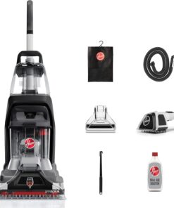 Hoover Powerscrub XL Pet Carpet Cleaner Machine, Upright Shampooer, FH68050, Black