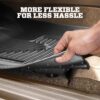 Husky Liners Weatherbeater Floor Mats | Fits 2015-2025 Ford F-150 (Includes 2022-2025 Lightning) SUPERCREW CAB ONLY w/Carpet & w/Out Fold Flat Storage | Front & 2nd Row, 3-pc Black - 94041