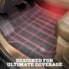 Husky Liners Weatherbeater Floor Mats | Fits 2015-2025 Ford F-150 (Includes 2022-2025 Lightning) SUPERCREW CAB ONLY w/Carpet & w/Out Fold Flat Storage | Front & 2nd Row, 3-pc Black - 94041