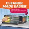 Instant Pot No Preheat Required* 6-in-1 Pizza and Toaster Oven with InstantHeat Technology, Fits a 12" Fresh or Frozen Pizza, Bake, Toast, Broil, & Reheat