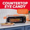 Instant Pot No Preheat Required* 6-in-1 Pizza and Toaster Oven with InstantHeat Technology, Fits a 12" Fresh or Frozen Pizza, Bake, Toast, Broil, & Reheat