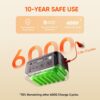 Jackery Explorer 500 v2 Portable Power Station, 512Wh LiFePO4 Battery, 500W AC/1000W Peak, Solar Generator Jackery Explorer 500 v2 Portable Power Station, 512Wh LiFePO4 Battery, 500W AC/1000W Peak, Solar Generator