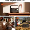Jackery Explorer 500 v2 Portable Power Station, 512Wh LiFePO4 Battery, 500W AC/1000W Peak, Solar Generator Jackery Explorer 500 v2 Portable Power Station, 512Wh LiFePO4 Battery, 500W AC/1000W Peak, Solar Generator