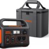 Jackery Portable Power Station Explorer 300 with Carrying Bag, 293Wh Backup Lithium Battery, Solar Generator