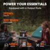 Jackery Portable Power Station Explorer 300 with Carrying Bag, 293Wh Backup Lithium Battery, Solar Generator