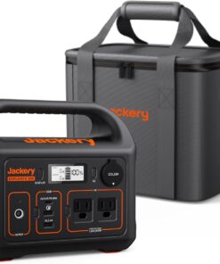 Jackery Portable Power Station Explorer 300 with Carrying Bag, 293Wh Backup Lithium Battery, Solar Generator