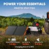 Jackery Solar Generator Explorer 500, 518Wh Portable Power Station Mobile Lithium Battery Pack with 1xSolarSaga 100 Jackery Solar Generator Explorer 500, 518Wh Portable Power Station Mobile Lithium Battery Pack with 1xSolarSaga 100