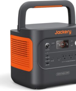 Jackery ‎JE-2000D Explorer 2000 v2 Portable Power Station, 2042Wh LiFePO4 Home Backup Battery, 2200W Solar Generator