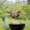 KANKA Rotisserie Grill Kit – Heavy Duty Portable Spit Roaster with Electric Motor – Works with Fire Pits, Campfires, Charcoal & Gas Grills – 22LB Capacity, Stainless Steel - Includes Carrying Bag KANKA Rotisserie Grill Kit – Heavy Duty Portable Spit Roaster with Electric Motor – Works with Fire Pits, Campfires, Charcoal & Gas Grills – 22LB Capacity, Stainless Steel - Includes Carrying Bag