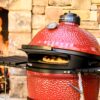 Kamado Joe DōJoe Pizza Oven Kamado Grill Accessory Insert for 18-inch Classic Joe Grills for Brick-Oven Style Food with Ceramic Stone in Black, Model KJ-DJ Kamado Joe DōJoe Pizza Oven Kamado Grill Accessory Insert for 18-inch Classic Joe Grills for Brick-Oven Style Food with Ceramic Stone in Black, Model KJ-DJ
