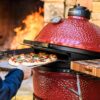 Kamado Joe DōJoe Pizza Oven Kamado Grill Accessory Insert for 18-inch Classic Joe Grills for Brick-Oven Style Food with Ceramic Stone in Black, Model KJ-DJ Kamado Joe DōJoe Pizza Oven Kamado Grill Accessory Insert for 18-inch Classic Joe Grills for Brick-Oven Style Food with Ceramic Stone in Black, Model KJ-DJ