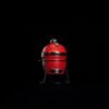Kamado Joe Joe Jr 13.5-inch Portable Ceramic Charcoal Grill with Grill Stand, Stainless Steel Cooking Grate, Heat Deflectors and Ash Tool in Red, Model KJ13RH Kamado Joe Joe Jr 13.5-inch Portable Ceramic Charcoal Grill with Grill Stand, Stainless Steel Cooking Grate, Heat Deflectors and Ash Tool in Red, Model KJ13RH