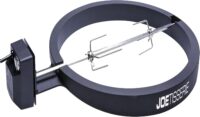 Kamado Joe JoeTisserie Rotisserie Accessory Attachment for 18-inch Classic Joe Grills with Stainless Steel Spit Rods up to 50 lbs of Food, Model KJ-TISSERIENA