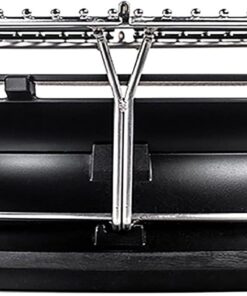Kamado Joe SlōRoller Hyperbolic Smoke Chamber Accessory Insert with Stainless Steel Rack for Big Joe 24-inch Charcoal Grill and Smokers in Black, Model BJ-HYPER