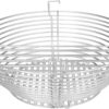 Kamado Joe Stainless Steel Charcoal Basket Grill Accessory to Create Multiple Cook Zones for All Classic Joe 18-inch Charcoal Grill and Smokers, Model KJ-MCC23