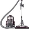 Kenmore 22614 Pet Friendly Lightweight Bagless Compact Canister Vacuum with Pet Powermate, HEPA, Extended Telescoping Wand, Retractable Cord and 2 Cleaning Tools-Purple