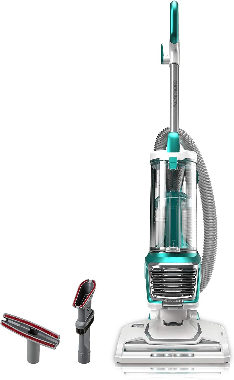 Kenmore Bagless Upright Vacuum 2-Motor Power Suction Lightweight Carpet Cleaner with 10’Hose, HEPA Filter, 2 Cleaning Tools for Pet Hair, Hardwood Floor, Green, 2 Liters Kenmore Bagless Upright Vacuum 2-Motor Power Suction Lightweight Carpet Cleaner with 10’Hose, HEPA Filter, 2 Cleaning Tools for Pet Hair, Hardwood Floor, Green, 2 Liters