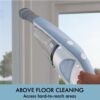 Kenmore DS1020 16V Cordless Stick Vacuum Lightweight 2-in-1 Handheld, LED Headlight with 2-Speed Power Control for Hardwood Floor, Carpet & Pet Hair, 16 Volts, Gray-Blue Kenmore DS1020 16V Cordless Stick Vacuum Lightweight 2-in-1 Handheld, LED Headlight with 2-Speed Power Control for Hardwood Floor, Carpet & Pet Hair, 16 Volts, Gray-Blue
