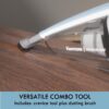 Kenmore DS1020 16V Cordless Stick Vacuum Lightweight 2-in-1 Handheld, LED Headlight with 2-Speed Power Control for Hardwood Floor, Carpet & Pet Hair, 16 Volts, Gray-Blue Kenmore DS1020 16V Cordless Stick Vacuum Lightweight 2-in-1 Handheld, LED Headlight with 2-Speed Power Control for Hardwood Floor, Carpet & Pet Hair, 16 Volts, Gray-Blue