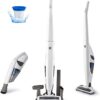 Kenmore DS1030 Cordless Stick Vacuum Lightweight Cleaner 2-Speed Power Suction LED Headlight 2-in-1 Handheld for Hardwood Floor, Carpet & Pet Hair, White