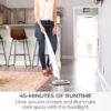 Kenmore DS1030 Cordless Stick Vacuum Lightweight Cleaner 2-Speed Power Suction LED Headlight 2-in-1 Handheld for Hardwood Floor, Carpet & Pet Hair, White Kenmore DS1030 Cordless Stick Vacuum Lightweight Cleaner 2-Speed Power Suction LED Headlight 2-in-1 Handheld for Hardwood Floor, Carpet & Pet Hair, White