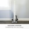 Kenmore DS1030 Cordless Stick Vacuum Lightweight Cleaner 2-Speed Power Suction LED Headlight 2-in-1 Handheld for Hardwood Floor, Carpet & Pet Hair, White Kenmore DS1030 Cordless Stick Vacuum Lightweight Cleaner 2-Speed Power Suction LED Headlight 2-in-1 Handheld for Hardwood Floor, Carpet & Pet Hair, White