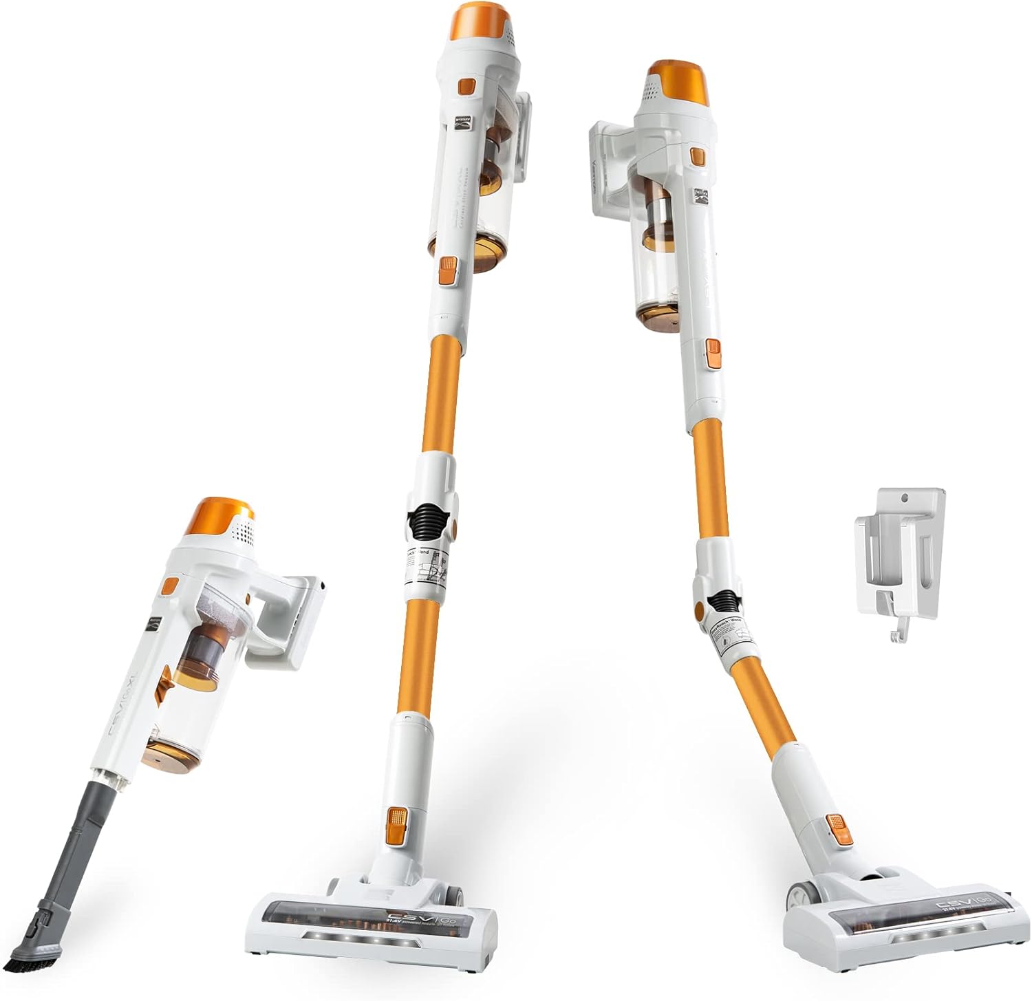 Kenmore DS4030 21.6V Cordless Stick Vacuum with EasyReach Wand, Lightweight Cleaner with 2-Speed Power Control, LED Headlight, Converts to Handheld for Hardwood Floors, Carpet & Pet Hair, Orange Kenmore DS4030 21.6V Cordless Stick Vacuum with EasyReach Wand, Lightweight Cleaner with 2-Speed Power Control, LED Headlight, Converts to Handheld for Hardwood Floors, Carpet & Pet Hair, Orange