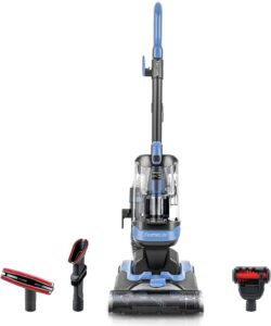 Kenmore DU1040 Bagless Upright Vacuum Lightweight Cleaner with 4 Height Adjustment, Pet HandiMate 2 Cleaning Tools for Carpet, Hard Floor and Dog Hair, Blue
