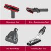 Kenmore DU2015 Bagless Upright Vacuum Lightweight Carpet Cleaner with 10’Hose, HEPA Filter, 4 Cleaning Tools for Pet Hair, Hardwood Floor, Red Kenmore DU2015 Bagless Upright Vacuum Lightweight Carpet Cleaner with 10’Hose, HEPA Filter, 4 Cleaning Tools for Pet Hair, Hardwood Floor, Red