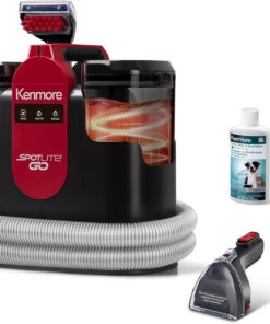 Kenmore KW1050.01 Upgrade Portable Heated Carpet & Upholstery Spot Cleaner, 16Kpa Power Suction with Versatile Tools for Pets, Area Rugs and Couches