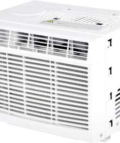Keystone 8,000 BTU Window and Wall Air Conditioner with 3,500 BTU Supplemental Heating, 115V, Window/Wall AC Unit with Supplemental Heat for Bedroom, Living Room, Small-Medium Rooms up to 350 Sq.Ft.