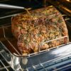KitchenAid 5-Ply Clad Stainless Steel Roasting Pan Roaster with Removable Rack, 15 Inch x 11.5 Inch - Polished Stainless Steel