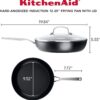 KitchenAid Hard Anodized Induction Nonstick Frying Pan Set With Tempered Lids, 4-Piece - 10 & 12 Inch – Durable, Even Heating, Oven Safe to 500°F, Dishwasher Safe, Easy-Clean KitchenAid Hard Anodized Induction Nonstick Frying Pan Set With Tempered Lids, 4-Piece - 10 & 12 Inch – Durable, Even Heating, Oven Safe to 500°F, Dishwasher Safe, Easy-Clean