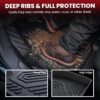 LASFIT Floor Mat&Cargo Backrest Mat for (ONLY Fit 7 Seats Standard) Ford 2025 2026 Expedition & Lincoln Navigator(only fit 2row Bucket seat),Fit 100% TPE Easy Clean Floor Liners,Full Set,Black LASFIT Floor Mat&Cargo Backrest Mat for (ONLY Fit 7 Seats Standard) Ford 2025 2026 Expedition & Lincoln Navigator(only fit 2row Bucket seat),Fit 100% TPE Easy Clean Floor Liners,Full Set,Black