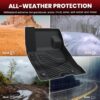 LASFIT Floor Mats and Cargo Liner for Ford Escape Hybrid 2020-2025 2026(NOT for Gasoline Models) All Weather Protector TPE Custom Fit Car Floor Liners, 1st & 2nd Row & Trunk Set, 4PCS Black LASFIT Floor Mats and Cargo Liner for Ford Escape Hybrid 2020-2025 2026(NOT for Gasoline Models) All Weather Protector TPE Custom Fit Car Floor Liners, 1st & 2nd Row & Trunk Set, 4PCS Black