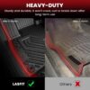 LASFIT Floor Mats and Cargo Liner for Ford Escape Hybrid 2020-2025 2026(NOT for Gasoline Models) All Weather Protector TPE Custom Fit Car Floor Liners, 1st & 2nd Row & Trunk Set, 4PCS Black LASFIT Floor Mats and Cargo Liner for Ford Escape Hybrid 2020-2025 2026(NOT for Gasoline Models) All Weather Protector TPE Custom Fit Car Floor Liners, 1st & 2nd Row & Trunk Set, 4PCS Black